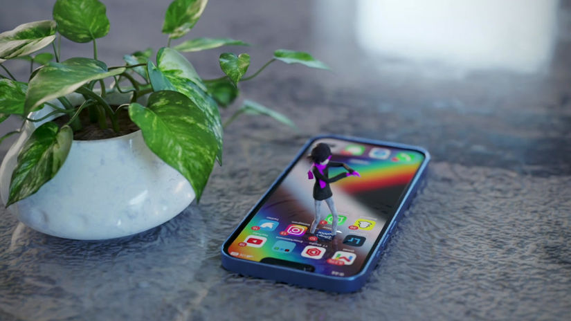 Iphone Dancing Girl Loop